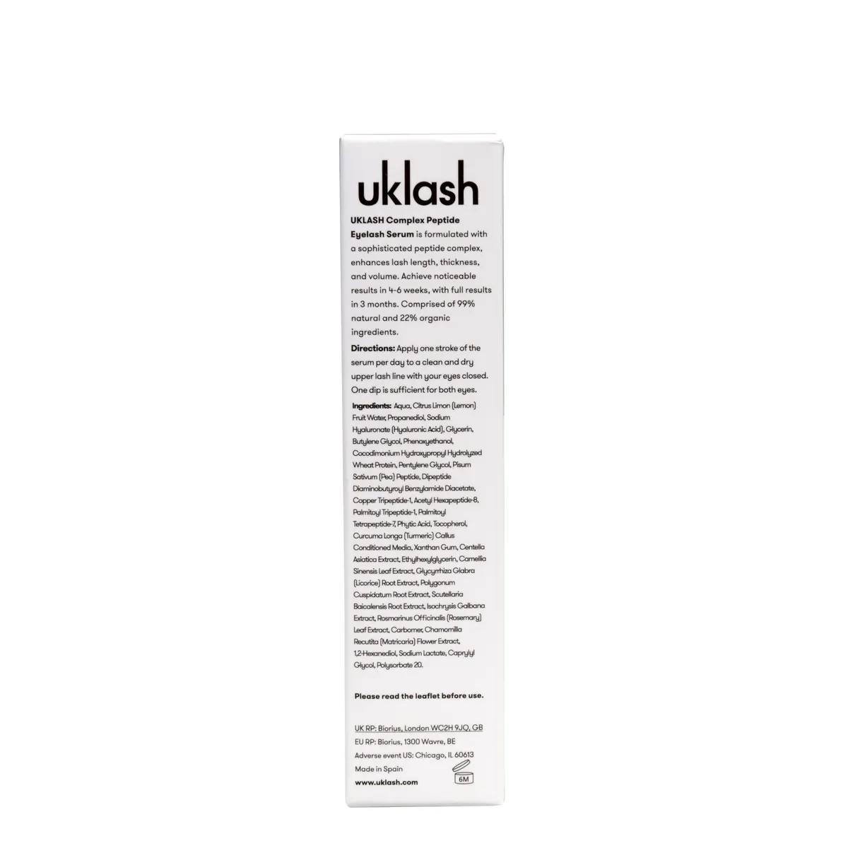 UKLASH Complex Peptide Eyelash Serum 3ml, view 10
