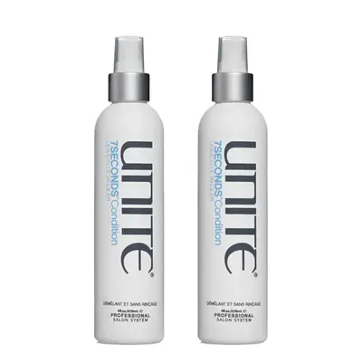 Unite 7 Seconds Leave In Detangler 236ml Duo Bundle