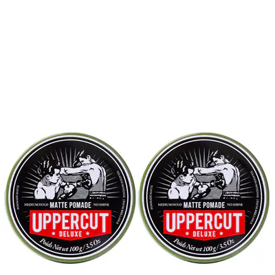 Uppercut Deluxe Matte Pomade 100g Duo Bundle