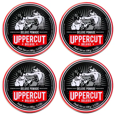Uppercut Deluxe Pomade 100g Quad Bundle