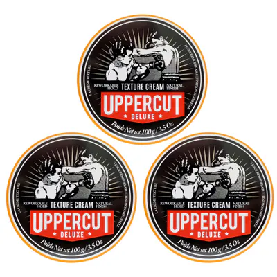 Uppercut Deluxe Texture Cream 100g Trio Bundle