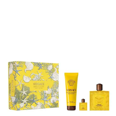 Versace Eros Energy EDP 100ml 3 Piece Gift Set