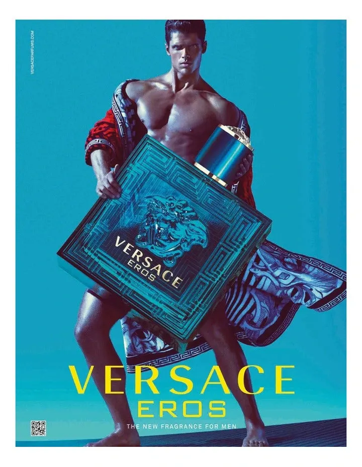 Versace Eros Pour Homme EDT 100ml 3 Piece Gift Set, view 3