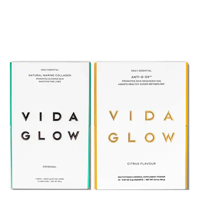 Vida Glow Anti-Ageing Skin Essentials Citrus Bundle