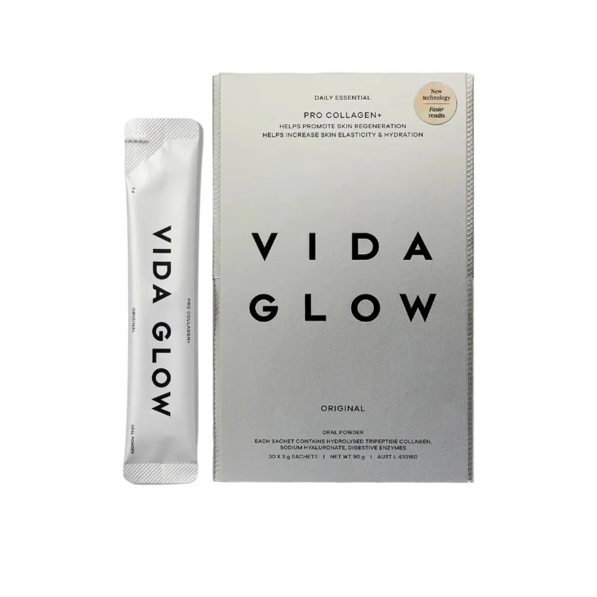 Vida Glow Double Collagen Hit Bundle, view 2