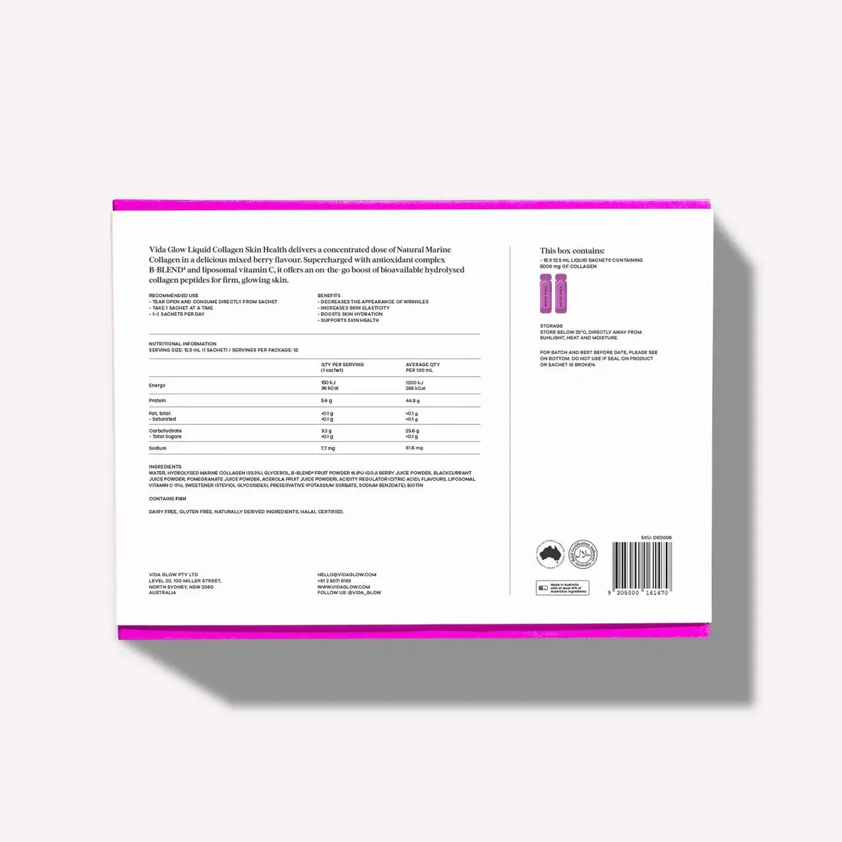 Vida Glow Double Collagen Hit Bundle, view 7