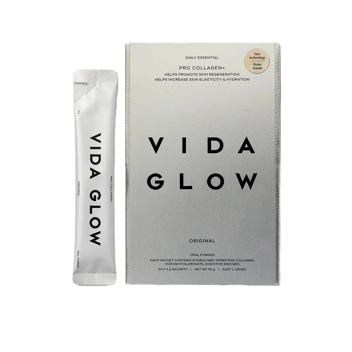 Vida Glow Hair Meets Glow Bundle, view 2