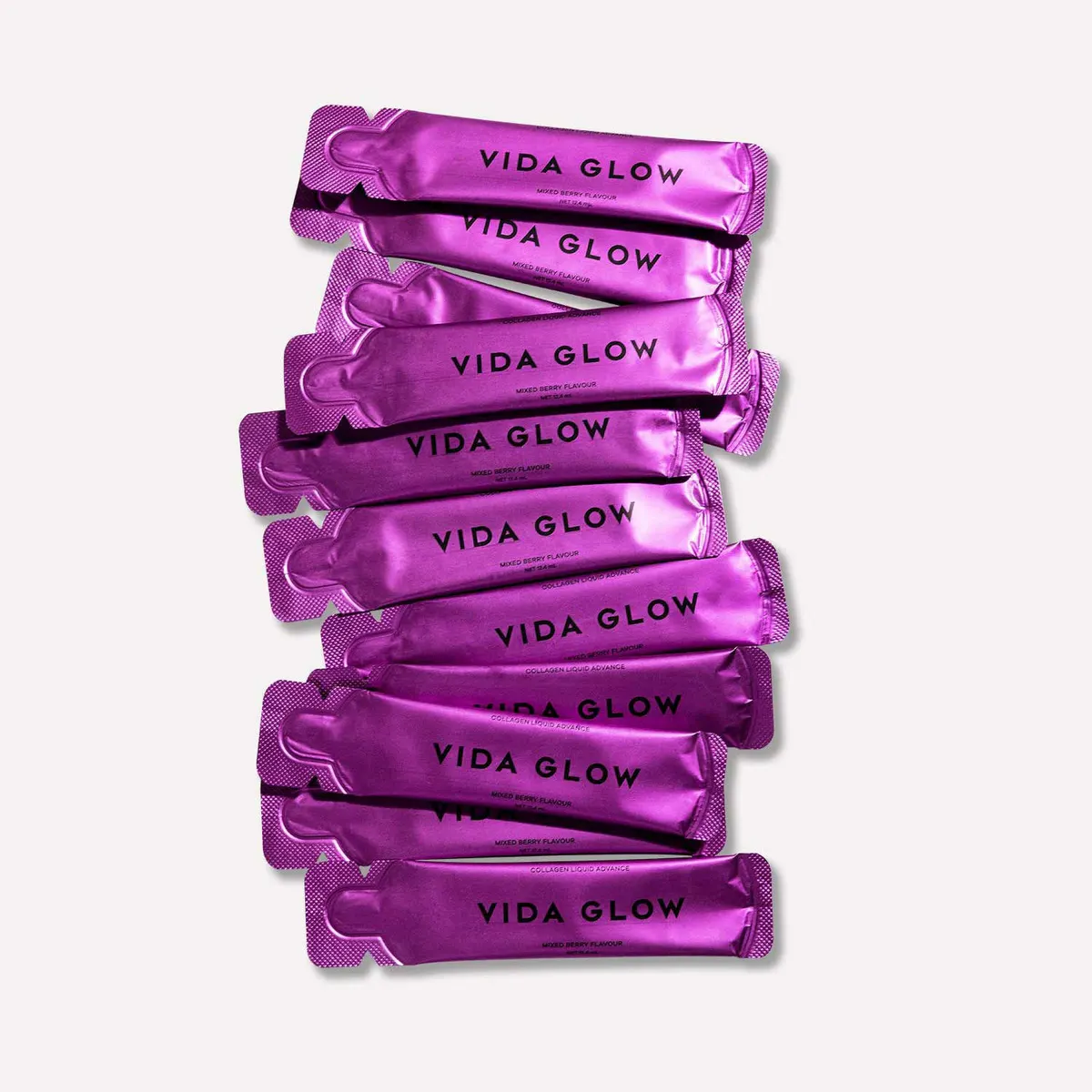 Vida Glow Liquid Collagen Skin Health Mixed Berry 15 x 12.4ml, view 3