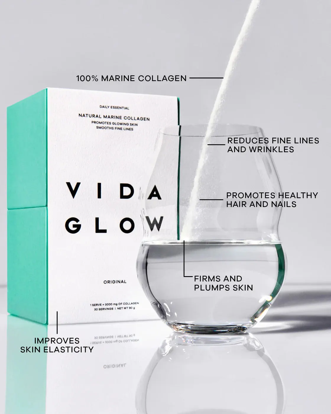 Vida Glow Marine Collagen 6 Day Sample Pack, view 5