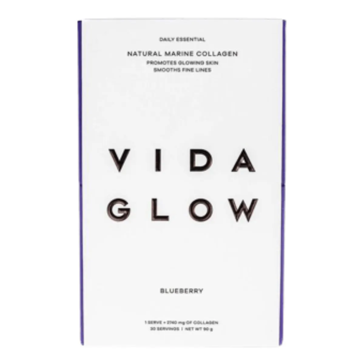 Vida Glow Marine Collagen Blueberry 30 x 3g