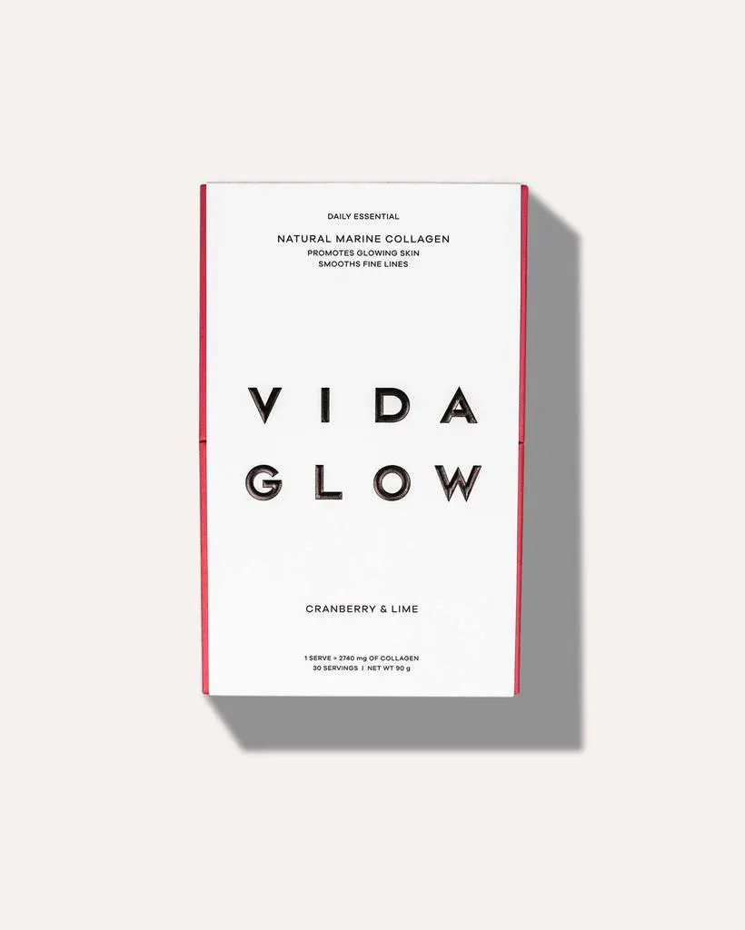 Vida Glow Marine Collagen Cranberry and Lime 30 x 3g, view 3
