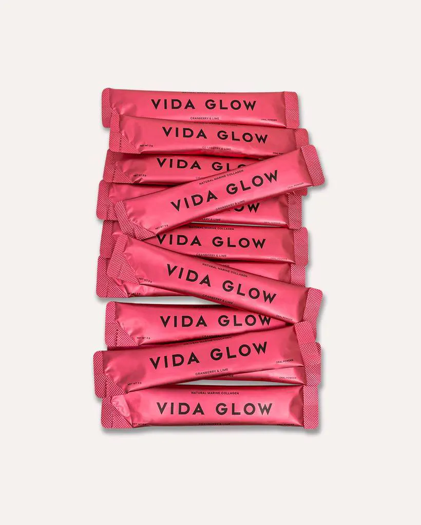 Vida Glow Marine Collagen Cranberry and Lime 30 x 3g, view 4