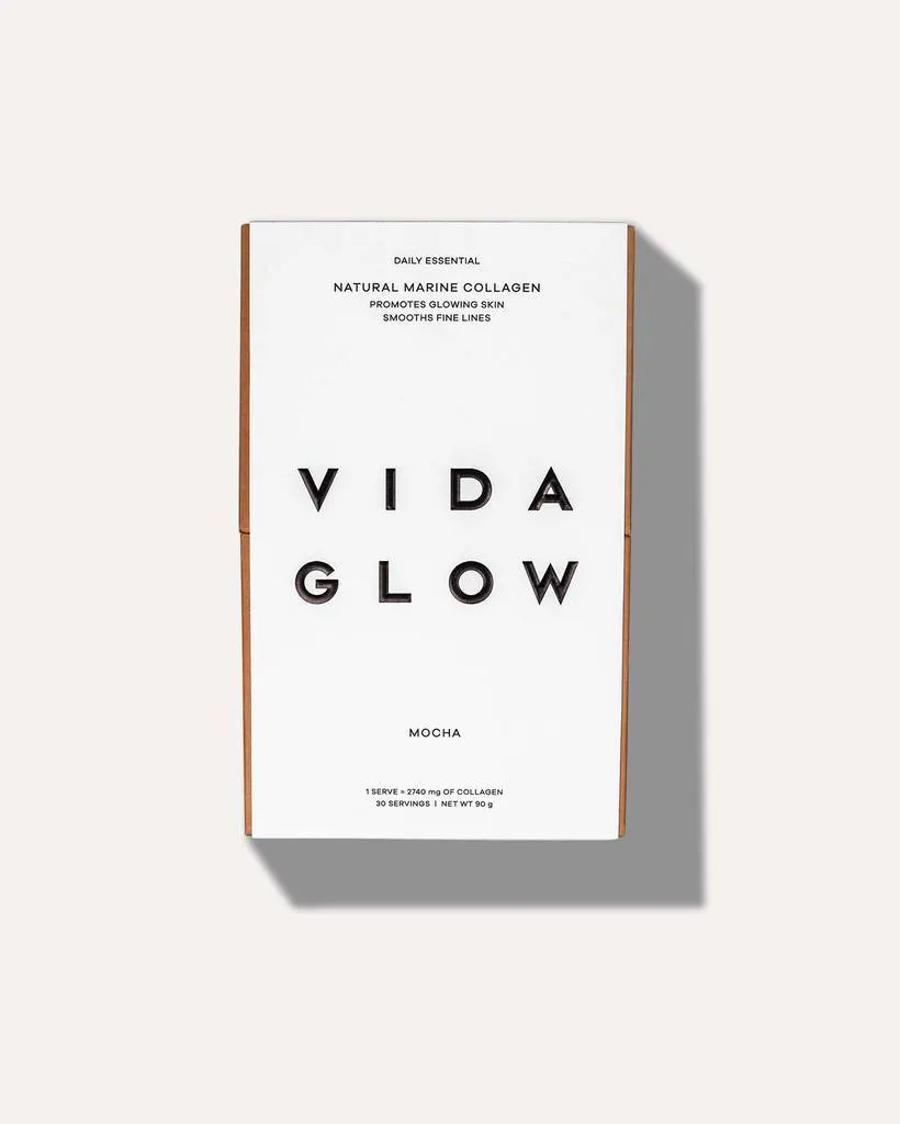 Vida Glow Marine Collagen Mocha 30 x 3g, view 4