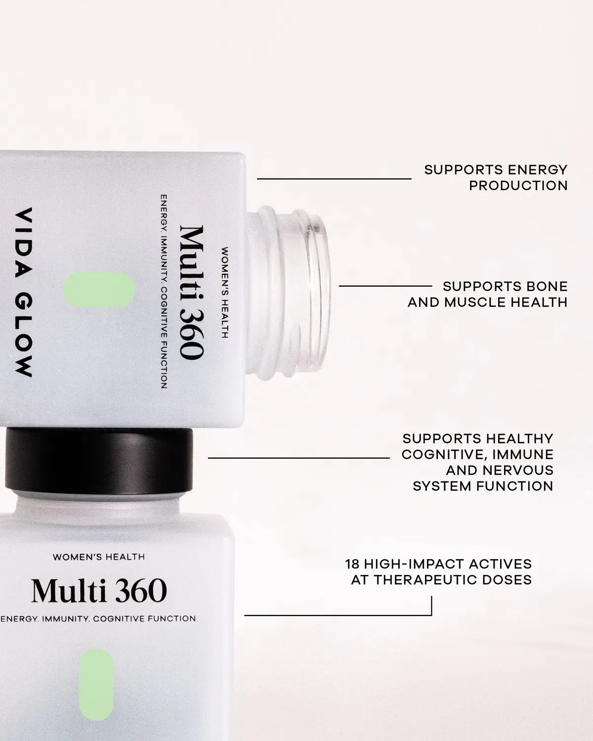 Vida Glow Multi 360 Supplements - 30 Capsules, view 2