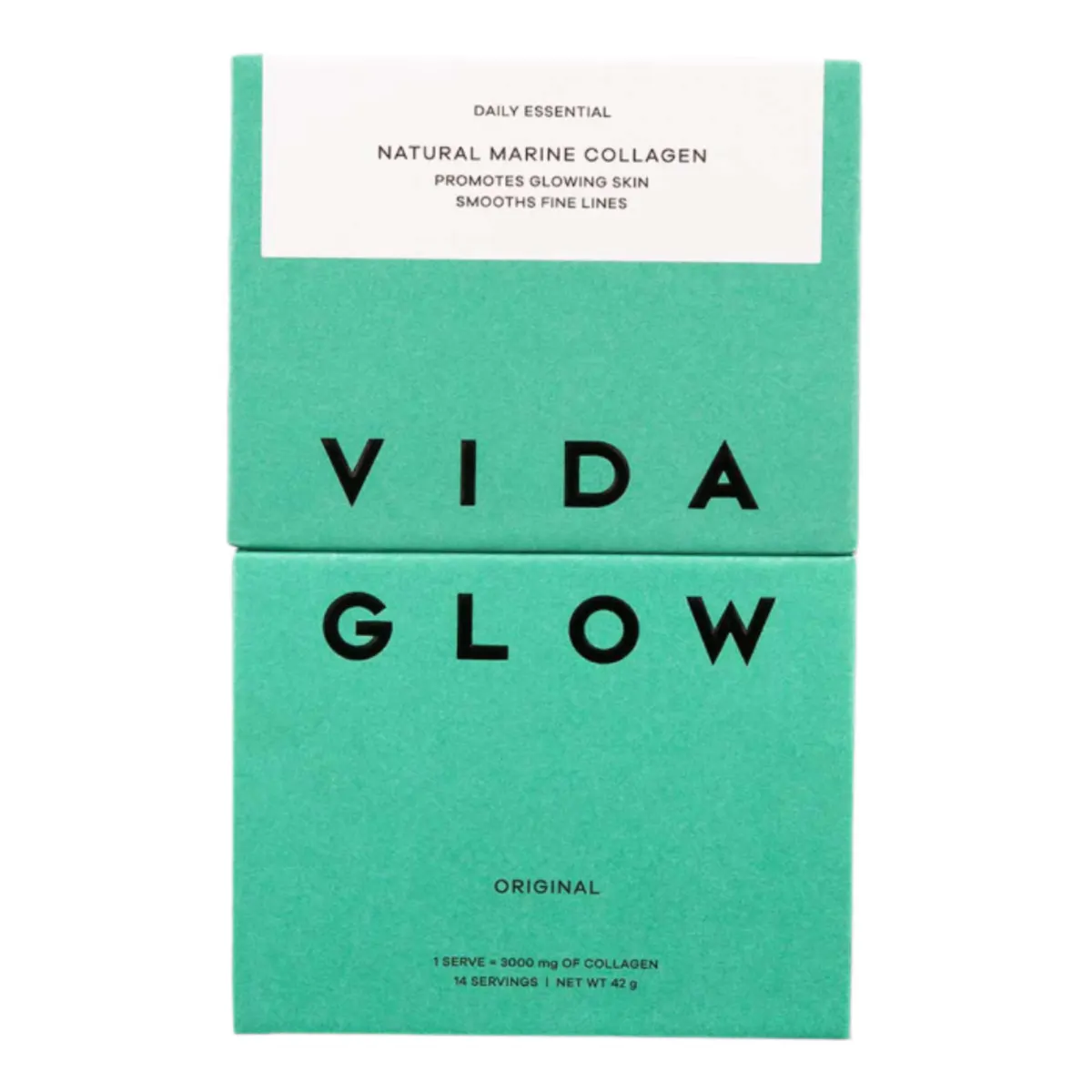 Vida Glow Natural Marine Collagen Trial Pack - 14 Serves