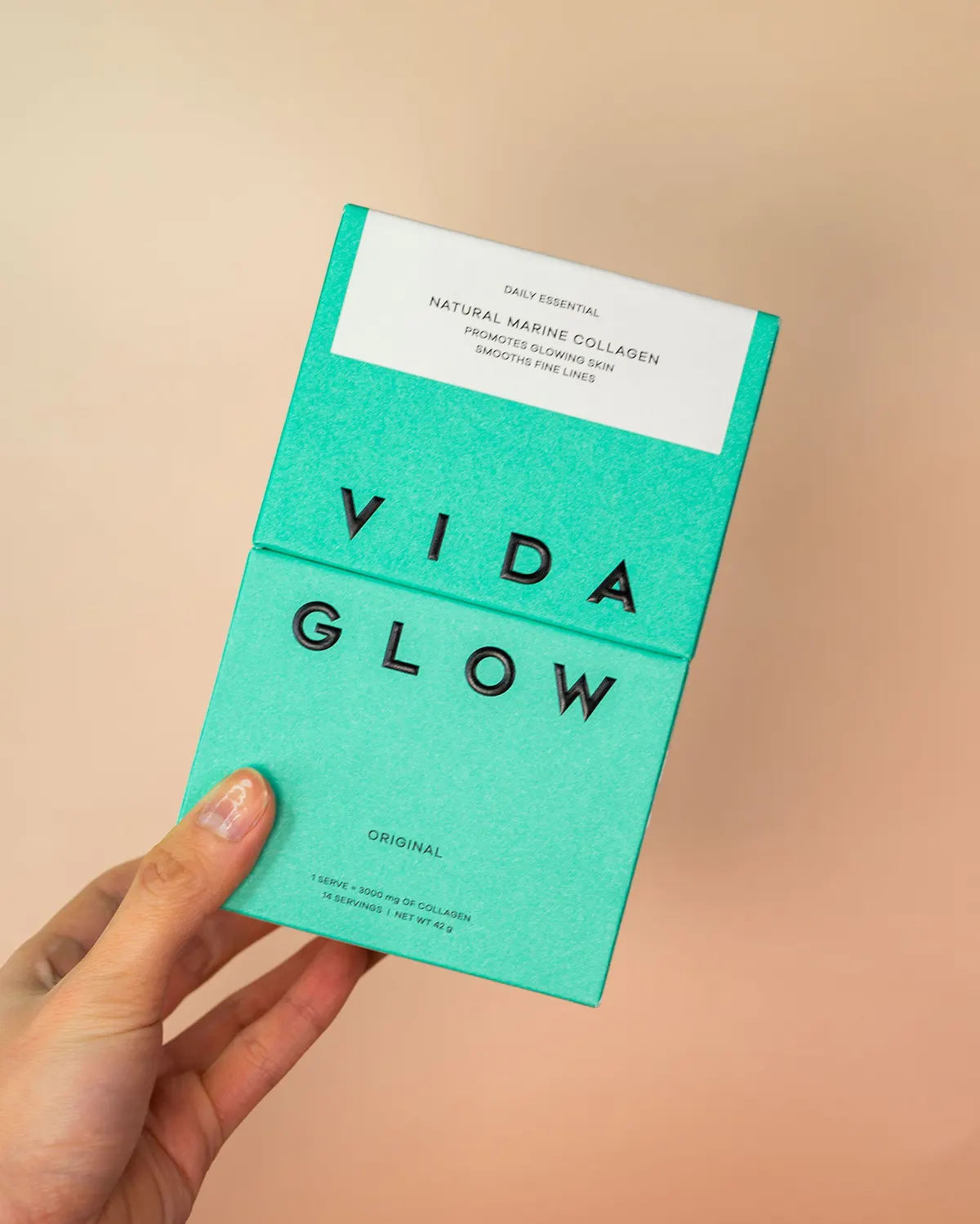 Vida Glow Natural Marine Collagen Trial Pack - 14 Serves, view 5