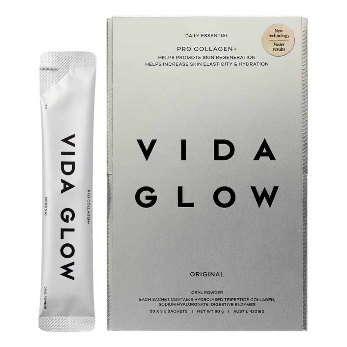 Vida Glow Pro Collagen+ 30 x 3g