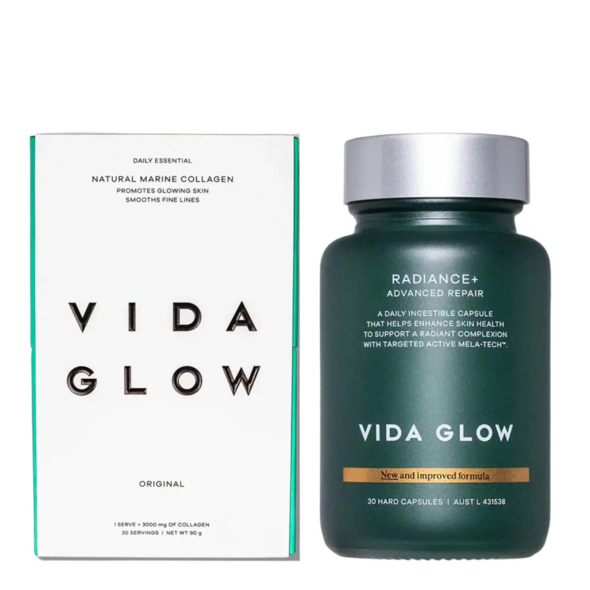 Vida Glow Radiant Skin Staples Bundle