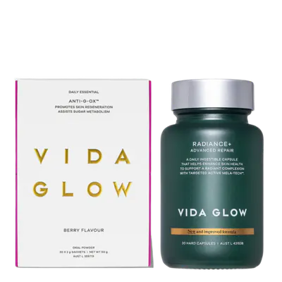 Vida Glow Skin Tone + Texture Berry Bundle