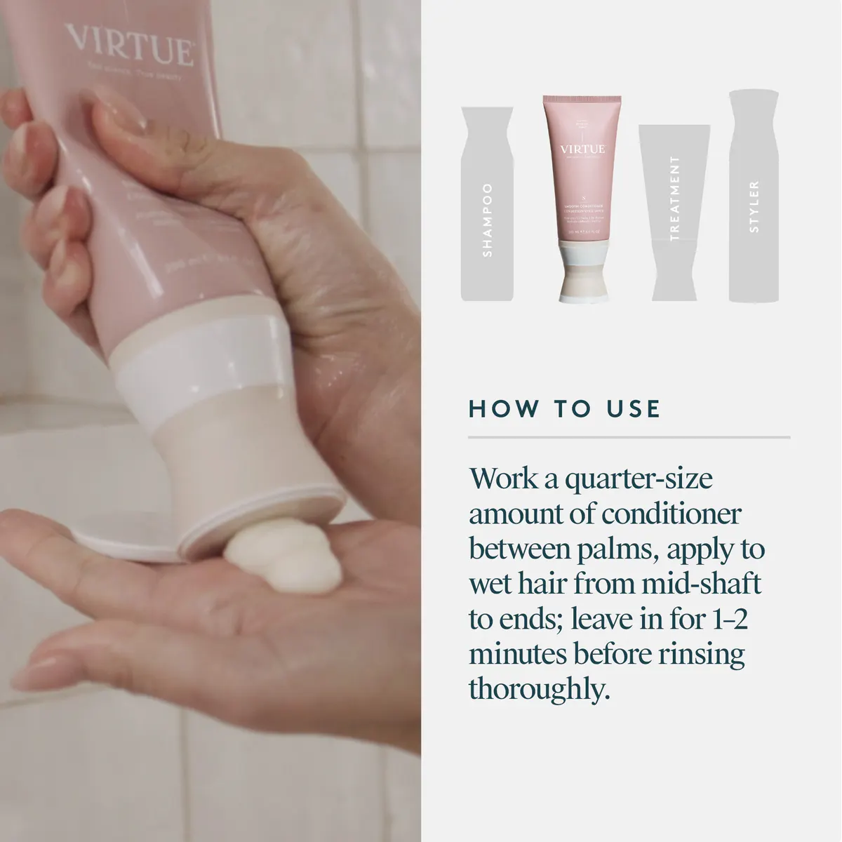 Virtue Smooth Conditioner 200g, view 6
