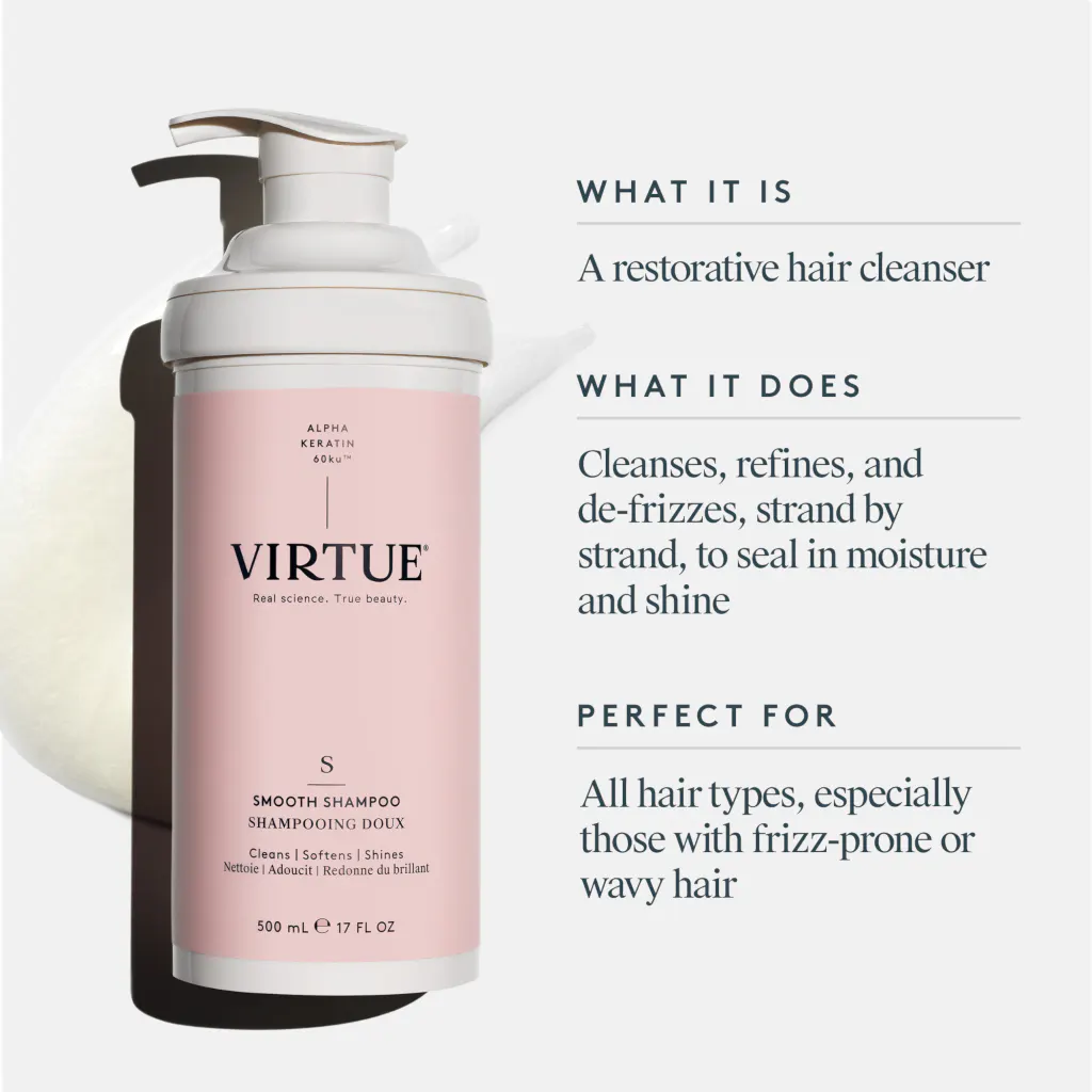 Virtue Smooth Shampoo 500ml, view 3
