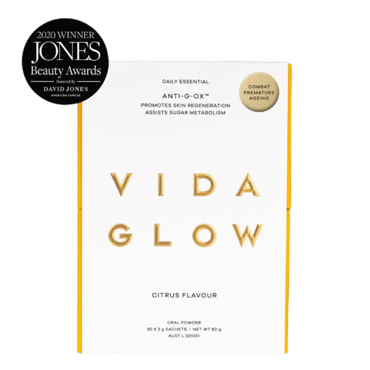Vida Glow Anti-G-OX Citrus 30 x 2g