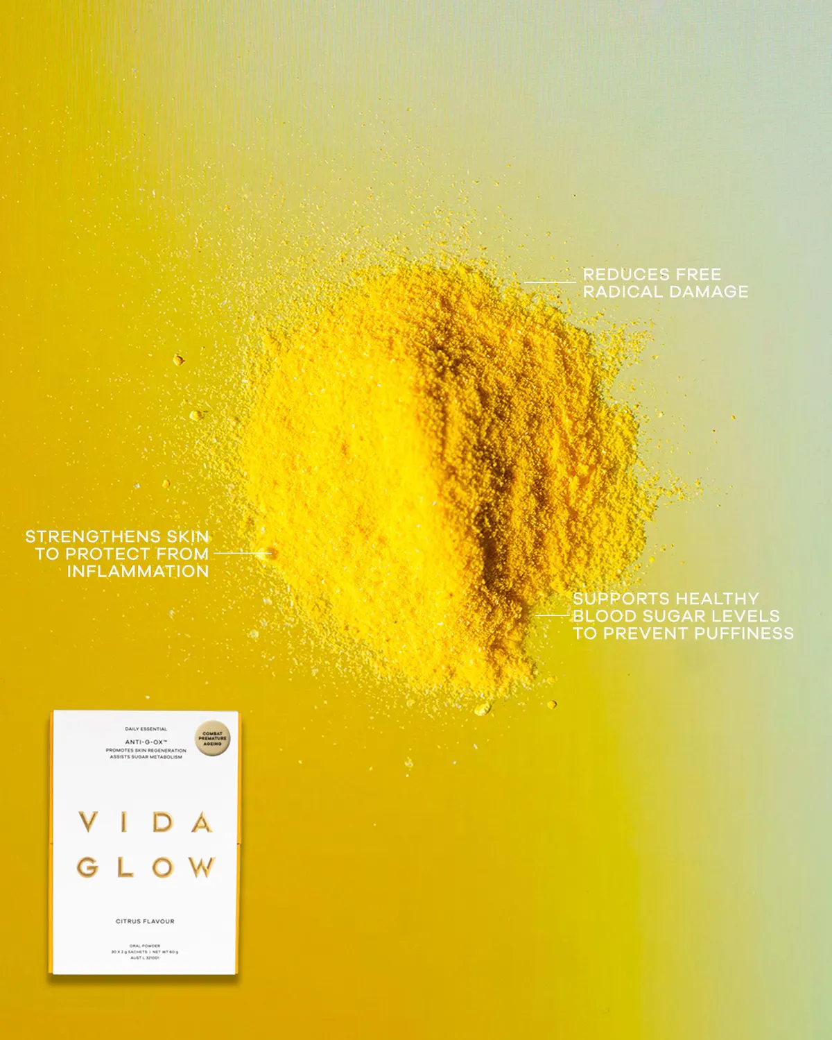 Vida Glow Anti-G-OX Citrus 30 x 2g, view 4