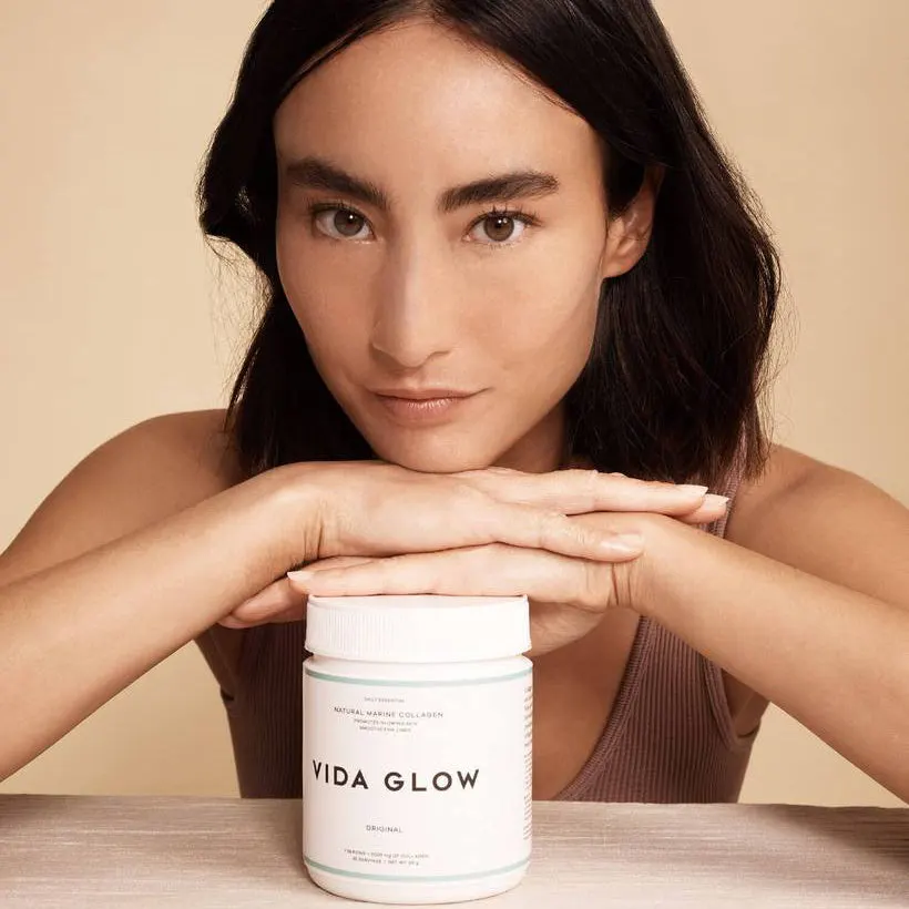 Vida Glow Natural Marine Collagen Powder Original 90g, view 2
