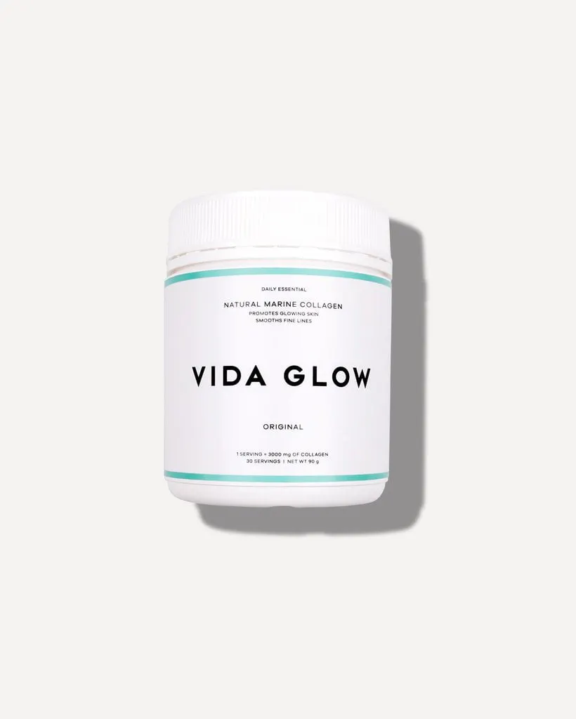 Vida Glow Natural Marine Collagen Powder Original 90g, view 4
