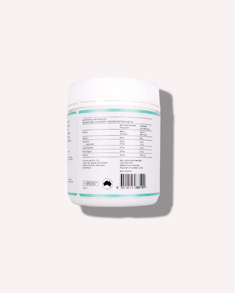 Vida Glow Natural Marine Collagen Powder Original 90g, view 5