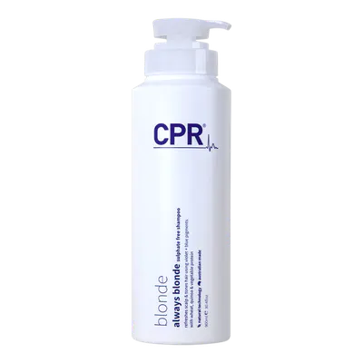 CPR Hair Blonde Always Blonde Sulphate Free Shampoo 900ml
