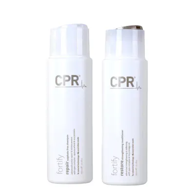 CPR Hair Fortify Repair Shampoo and Restore Strengthening Conditioner 300ml Bundle