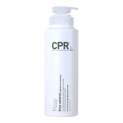 CPR Hair Frizzy Frizz Control Sulphate Free Shampoo 900ml
