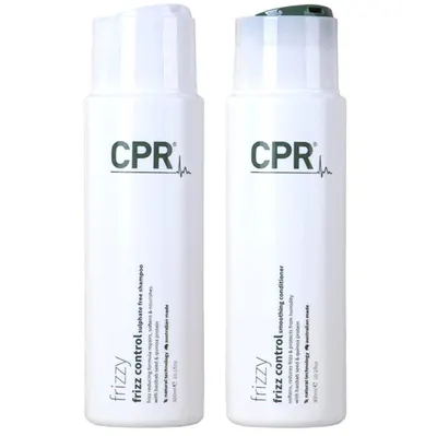 CPR Hair Frizzy Shampoo and Conditioner 300ml Bundle