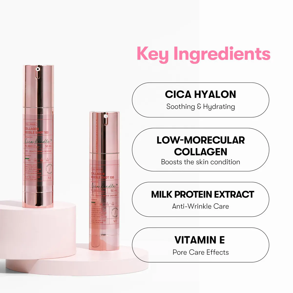 VT Cosmetics Collagen Reedle Shot 100 50ml, view 4
