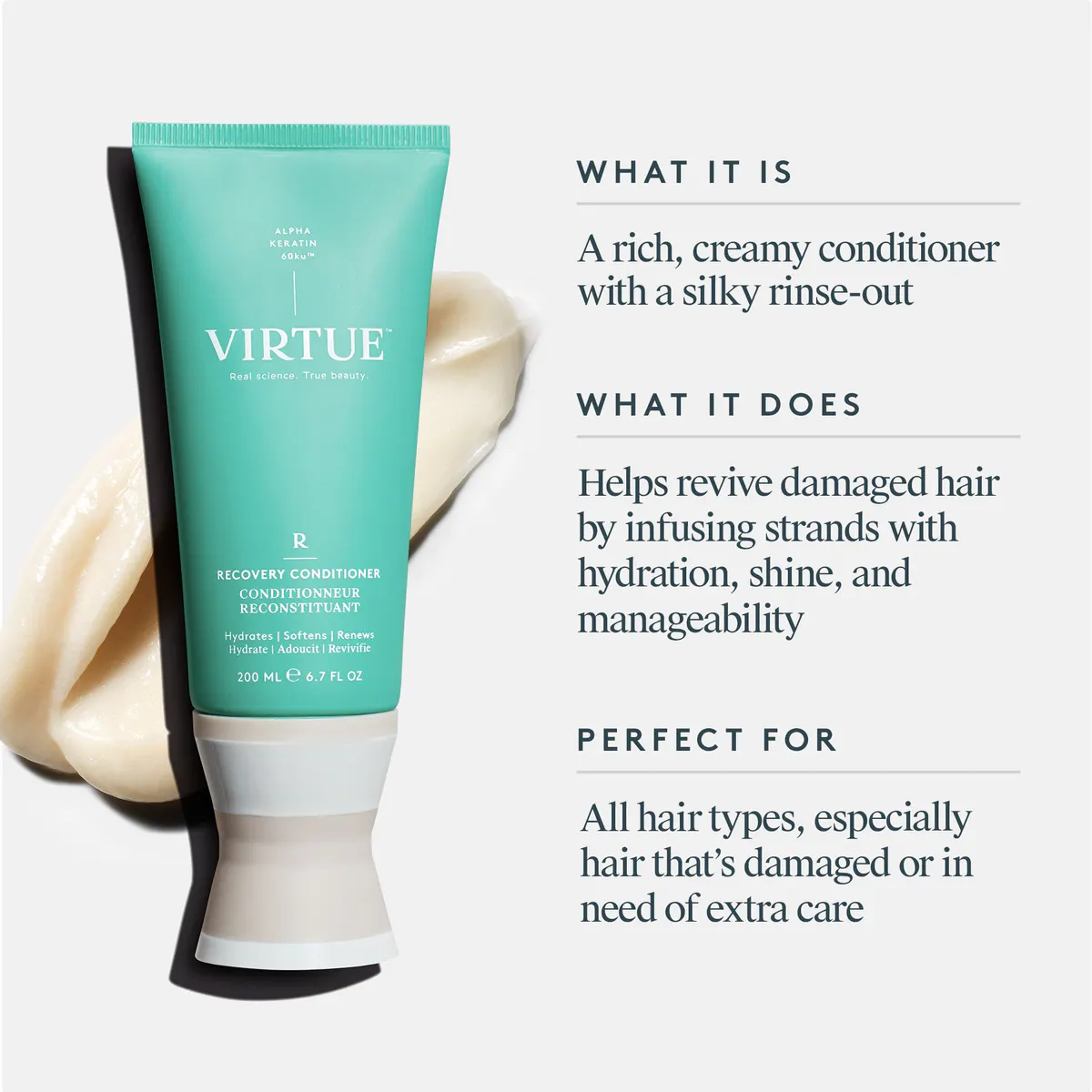 Virtue Recovery Conditioner 200g, view 3