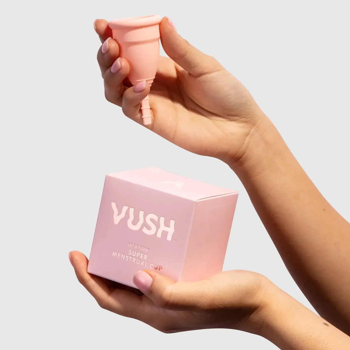 Vush Let's Flow Super Menstrual Cup, view 2