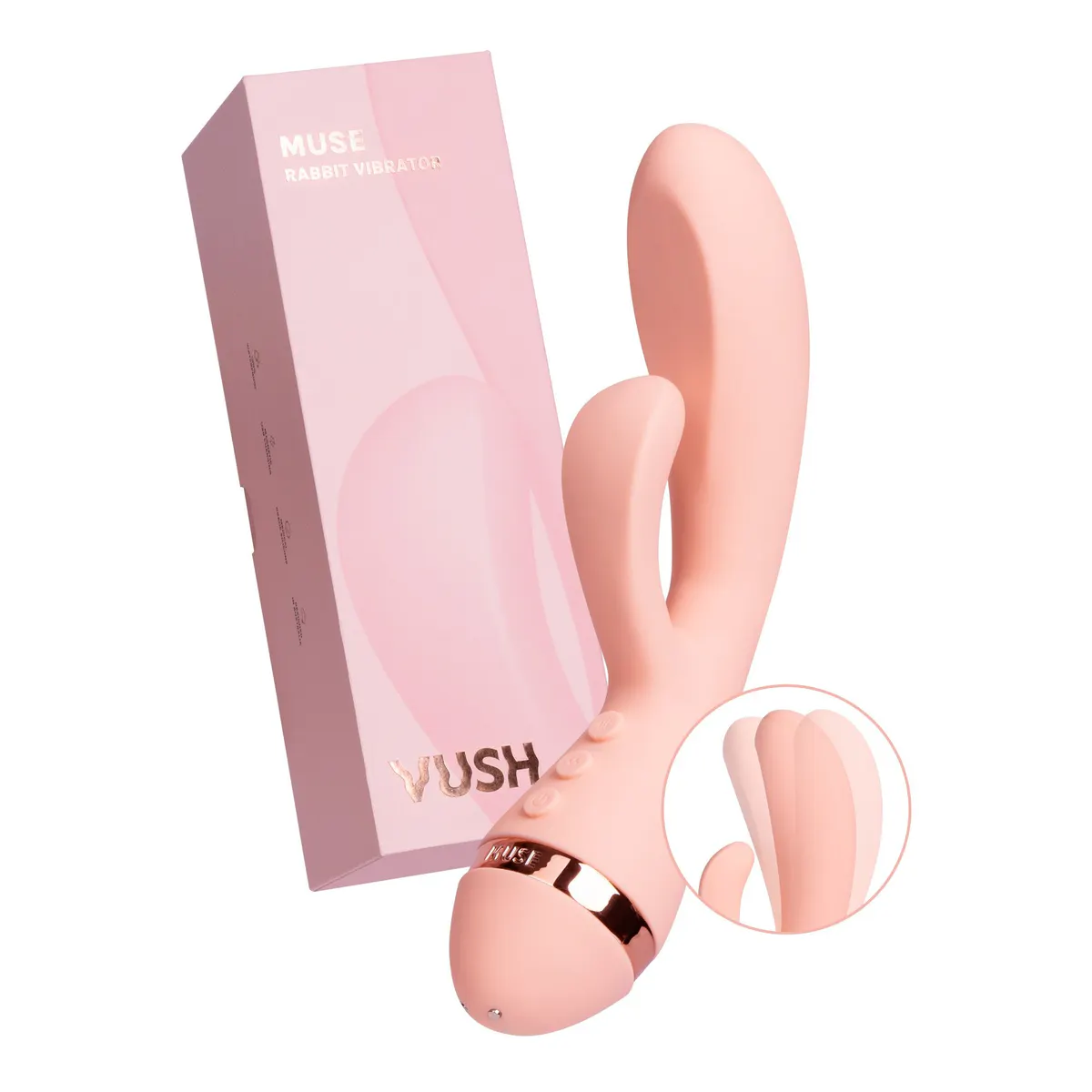 Vush Muse Rabbit Vibrator, view 5