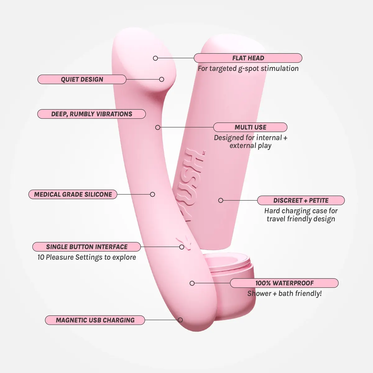 Vush Shine G-Spot Vibrator, view 5