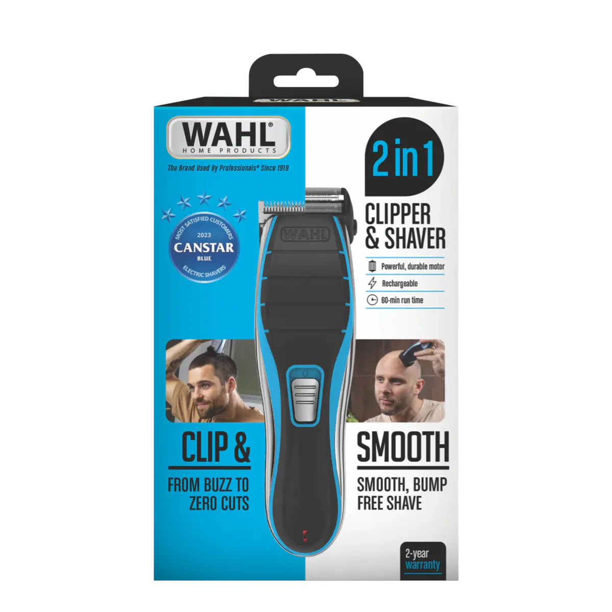 Wahl Clip & Smooth Clipper and Shaver, view 3