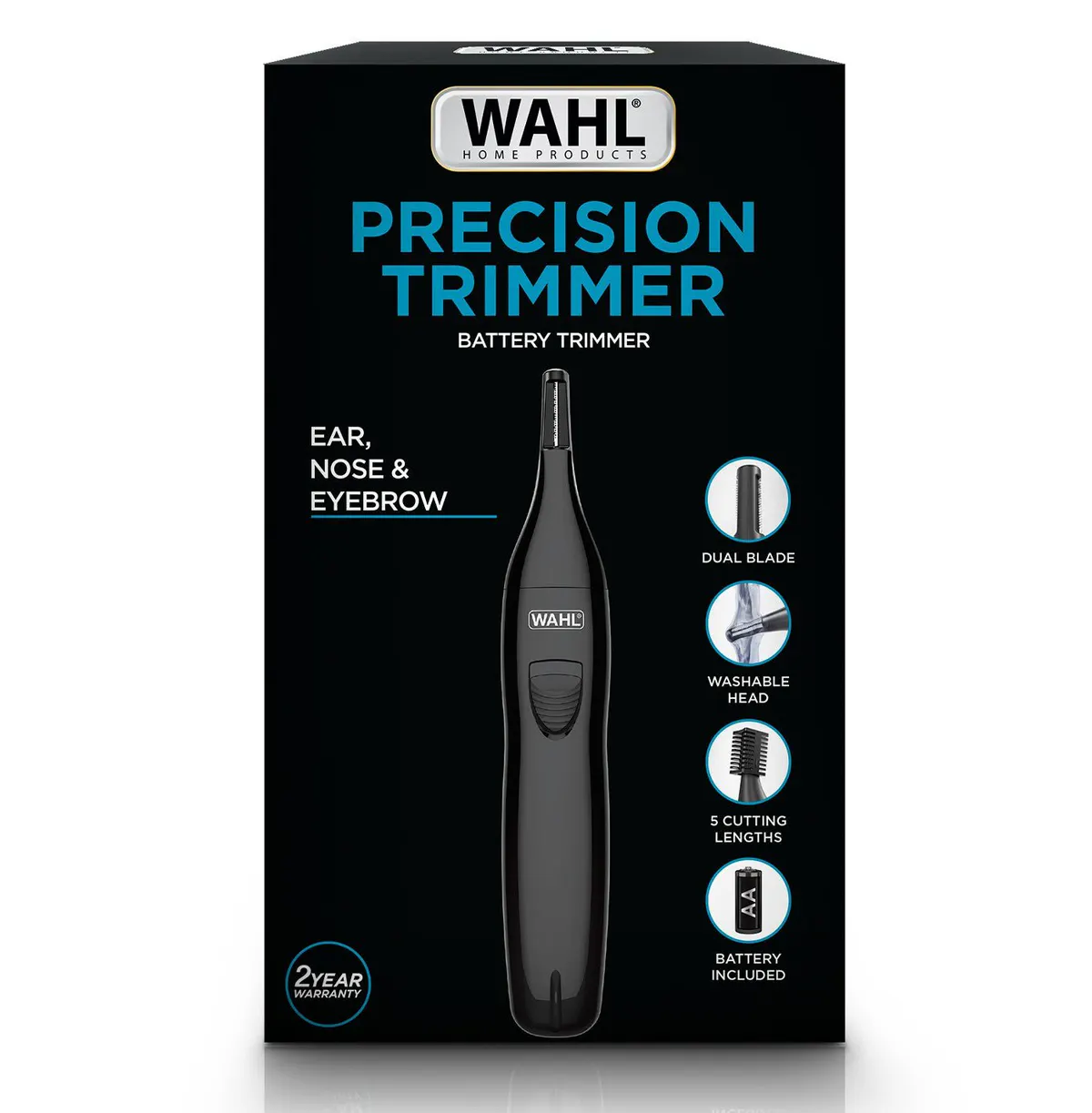 Wahl Precision Ear, Nose & Brow Battery Trimmer, view 3
