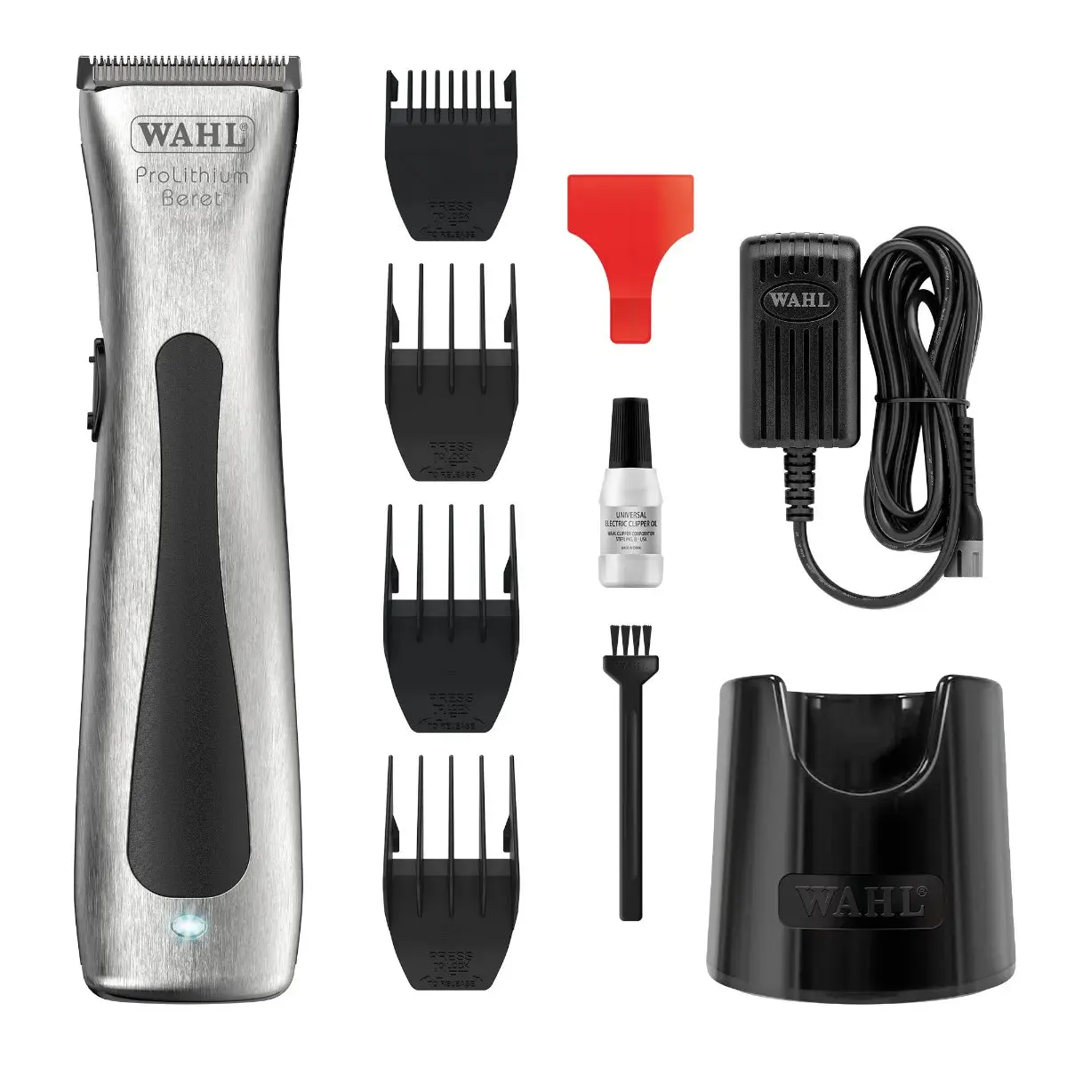 Wahl Professional Beret Trimmer Pro Lithium - Brushed Aluminium, view 5