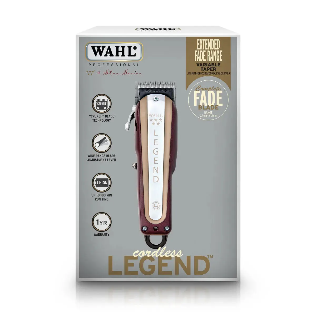 Wahl Professional Cordless Legend Clipper, view 5