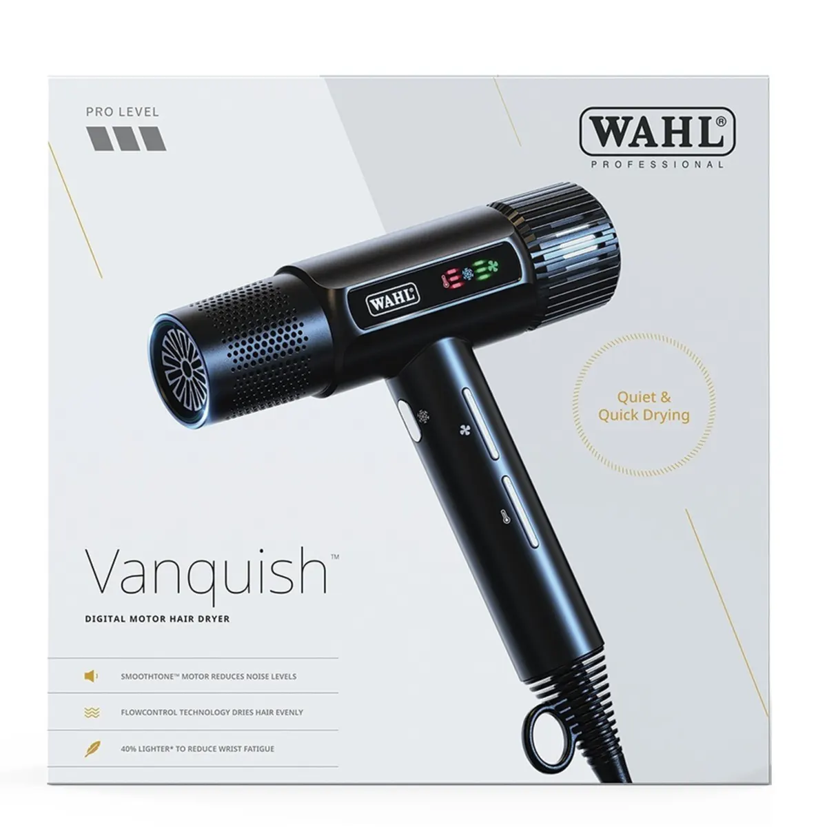 Wahl Vanquish Hair Dryer Black, view 3