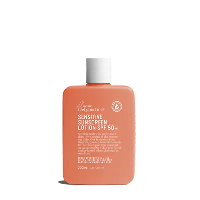 We Are Feel Good Inc. Sensitive Sunscreen Lotion SPF50+ 200ml