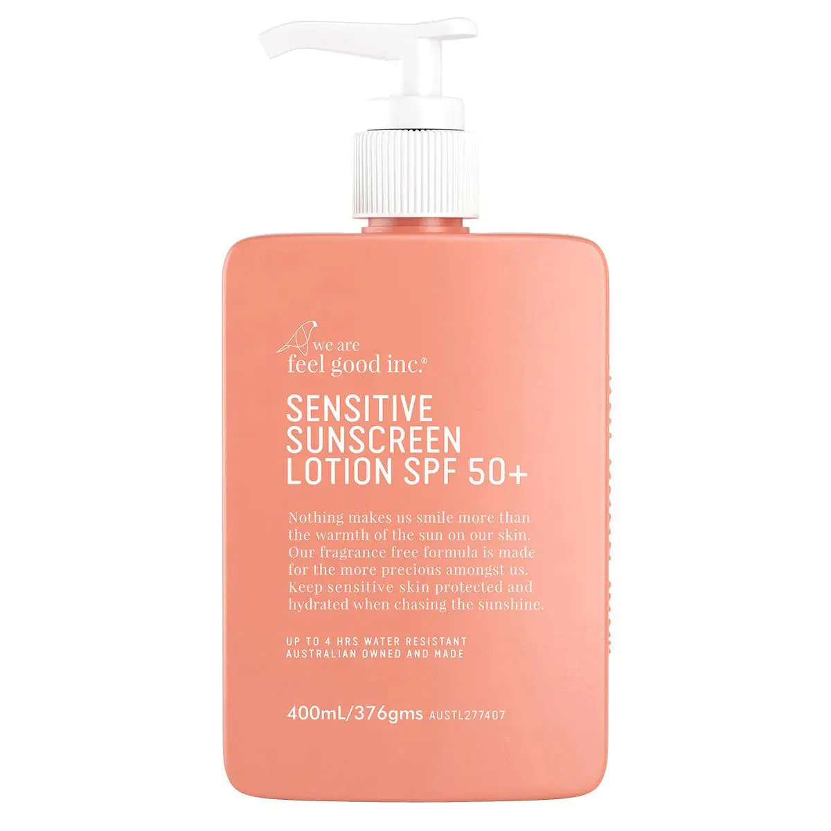 We Are Feel Good Inc. Sensitive Sunscreen Lotion SPF50+ 400ml
