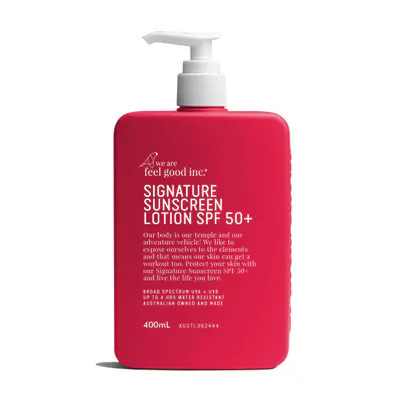 We Are Feel Good Inc. Signature Sunscreen Lotion SPF50+ 400ml
