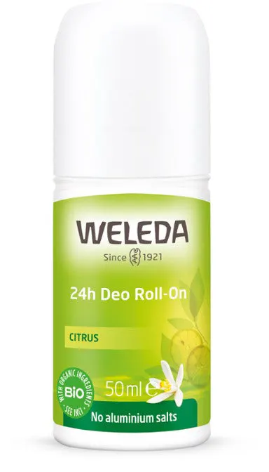 Weleda 24hr Roll-On Deodorant - Citrus 50ml