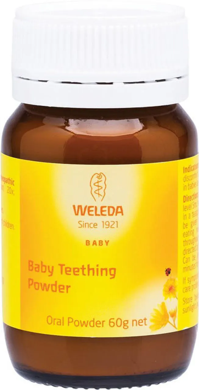Weleda Baby Teething Powder 60g, view 2