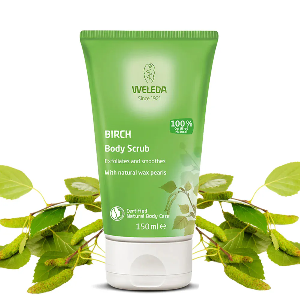 Weleda Birch Body Scrub 150ml, view 2